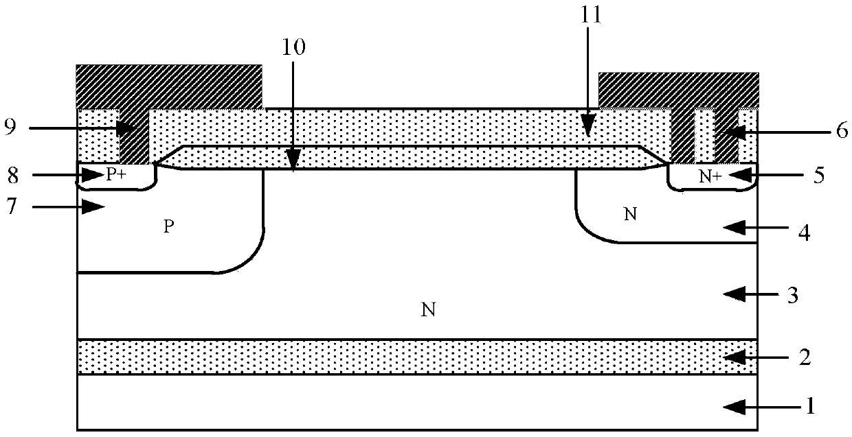 High-robustness high-voltage electrostatic discharge protector