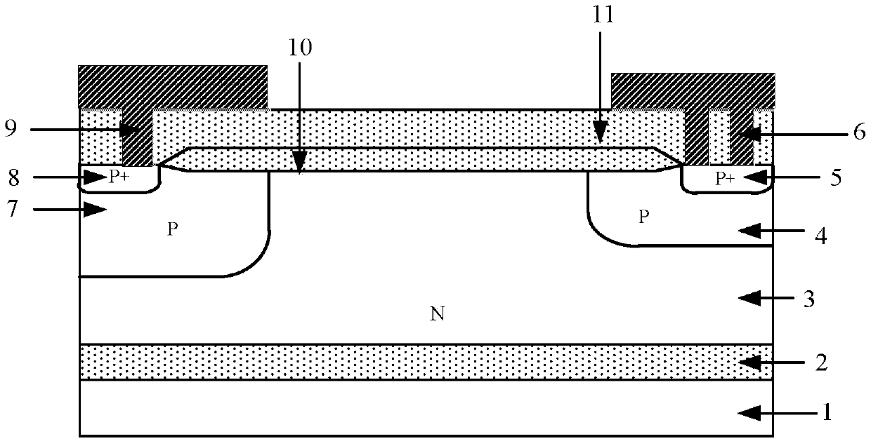 High-robustness high-voltage electrostatic discharge protector