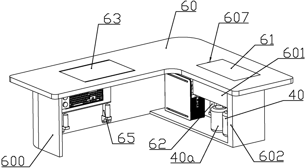 Multifunctional office table