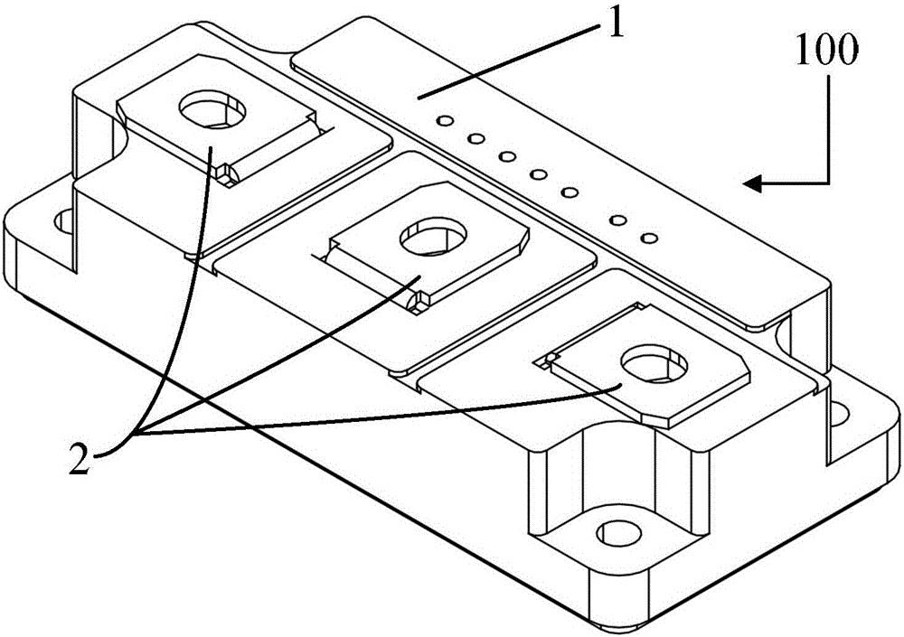 Power module with high heat reliability