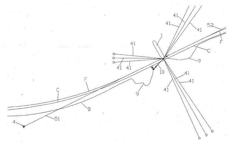 Laying process of subsea pipeline crossing floating production and storage device system