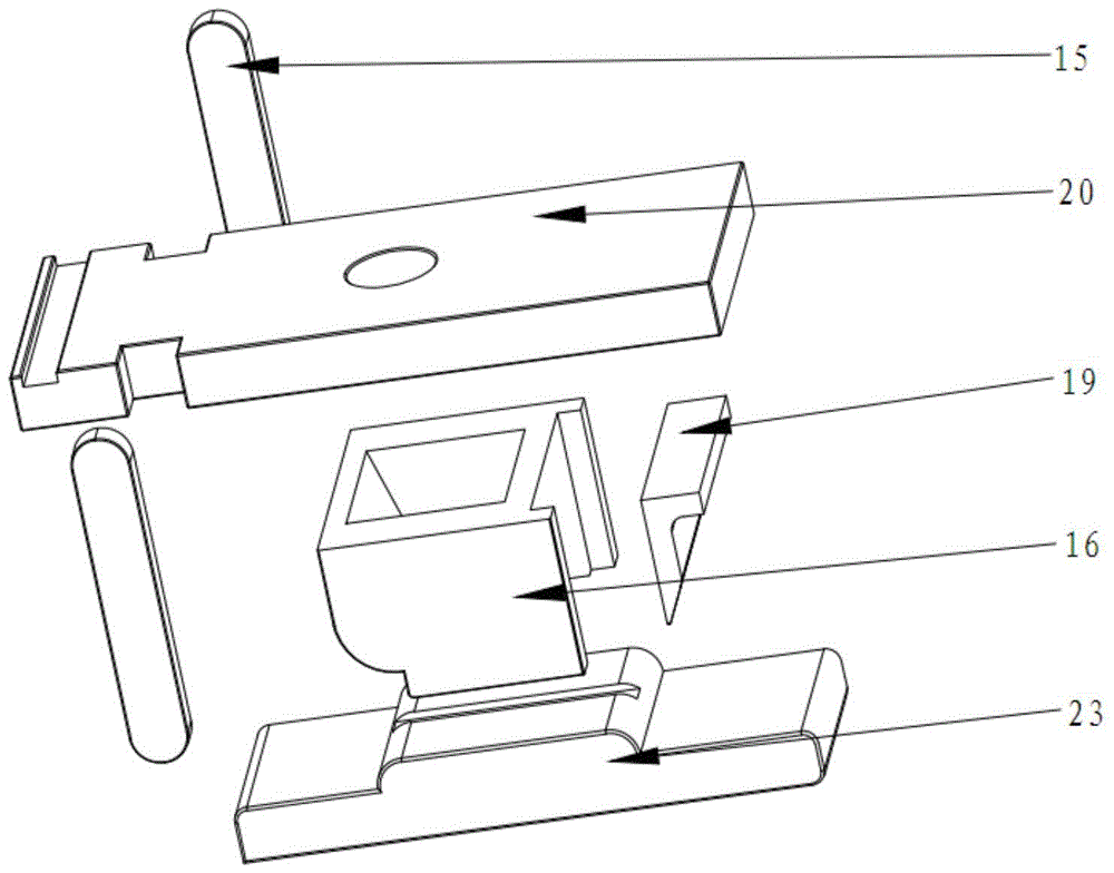 An automatic gluing device for coded zippers