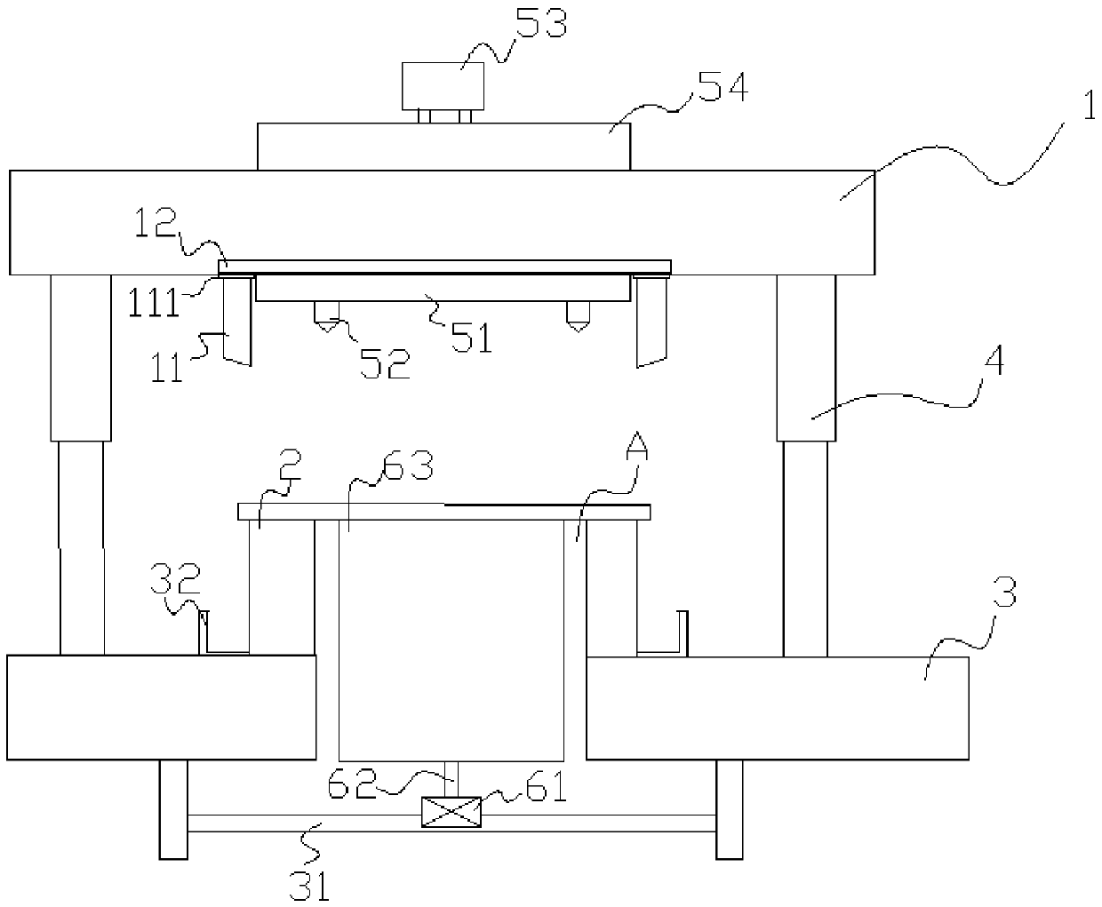 Corner cutting die capable of adjusting corner cutting angle