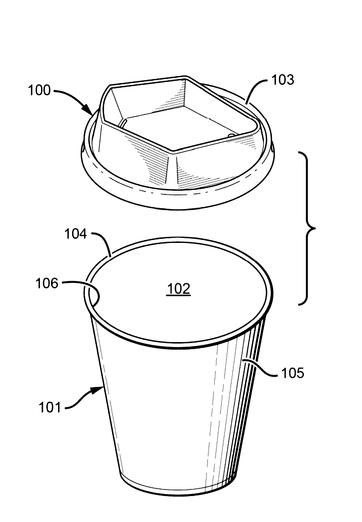 Lid for container