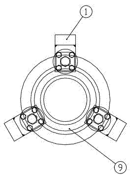 Clamp for preventing shrinkage fit from shifting