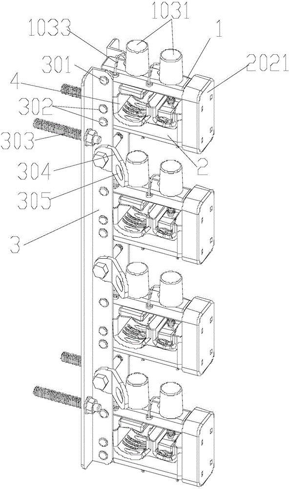 Line fixing mechanism