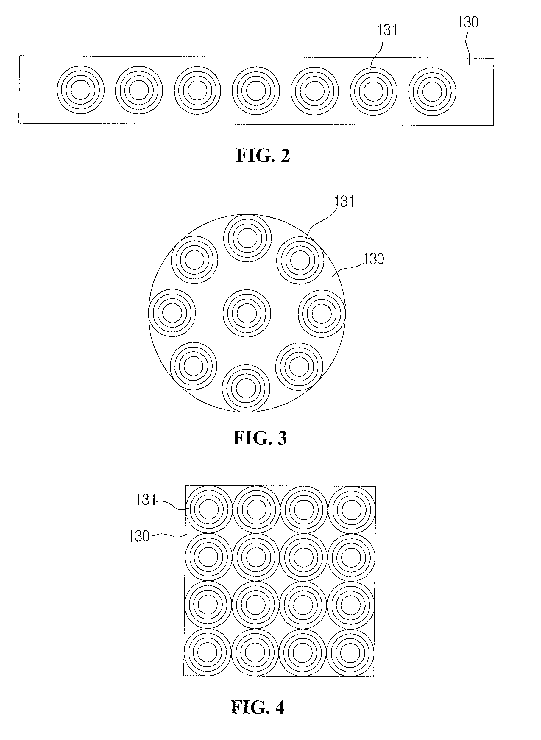 Package for light emitting device and method for packaging the same