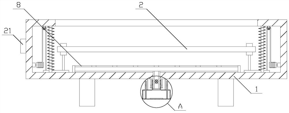 A high-maintenance heating device for office areas