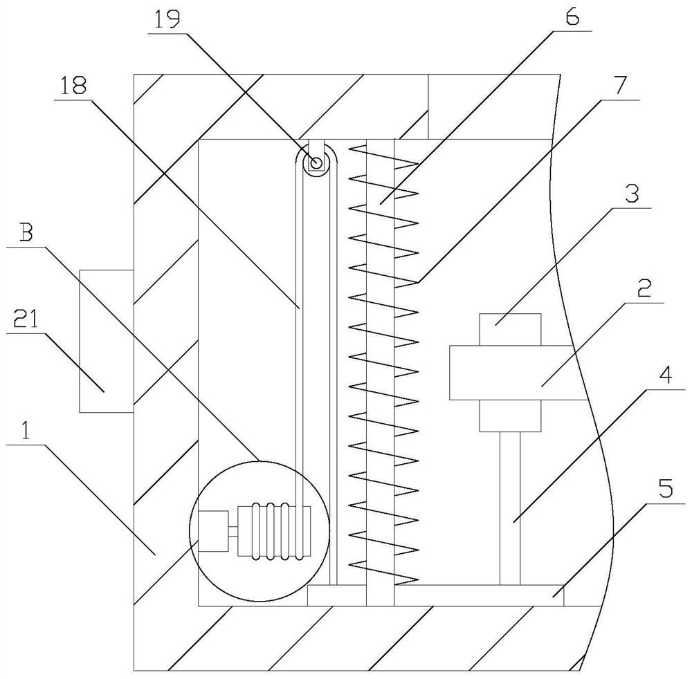 A high-maintenance heating device for office areas