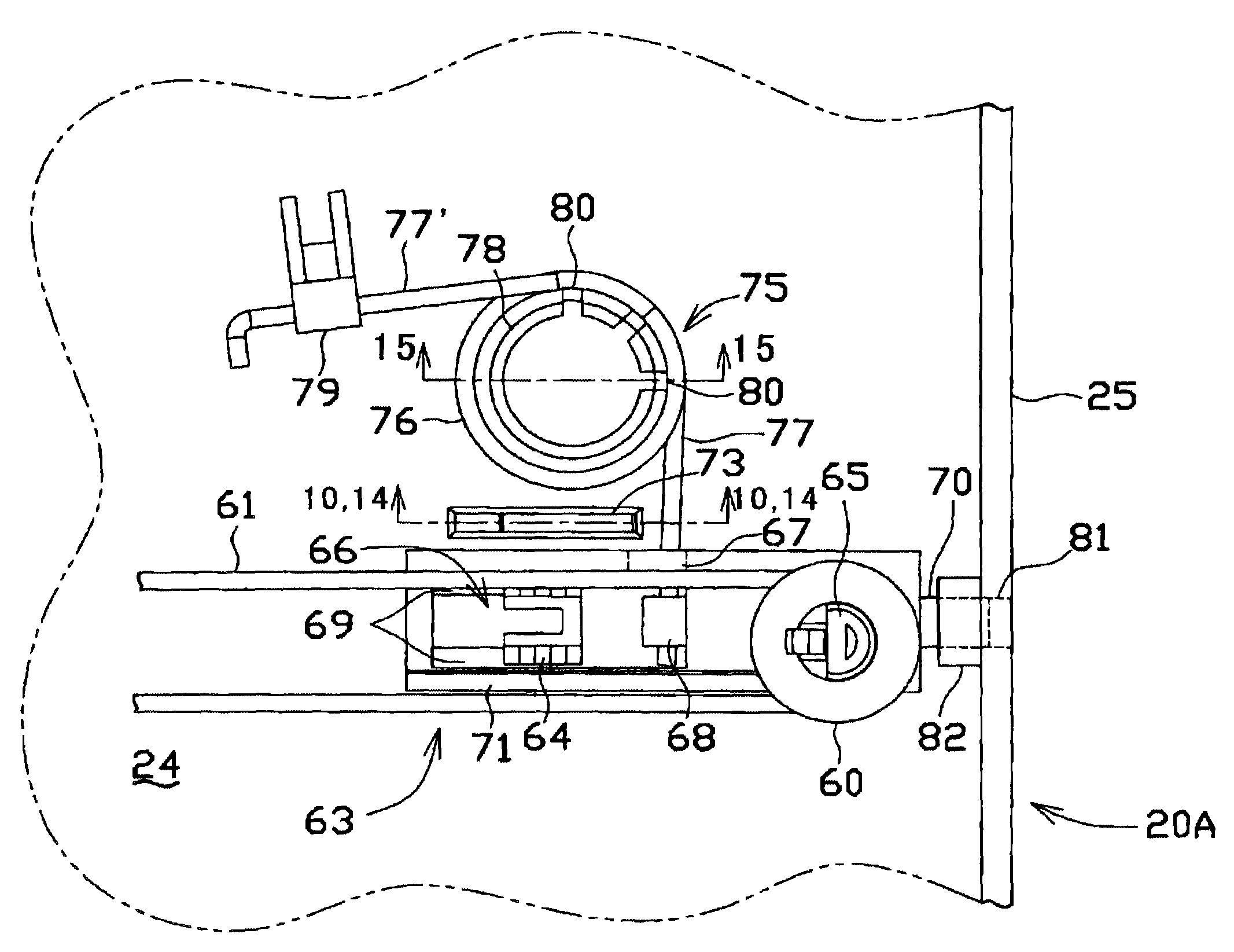 Carriage driving apparatus and image reading apparatus and image recording apparatus using the same