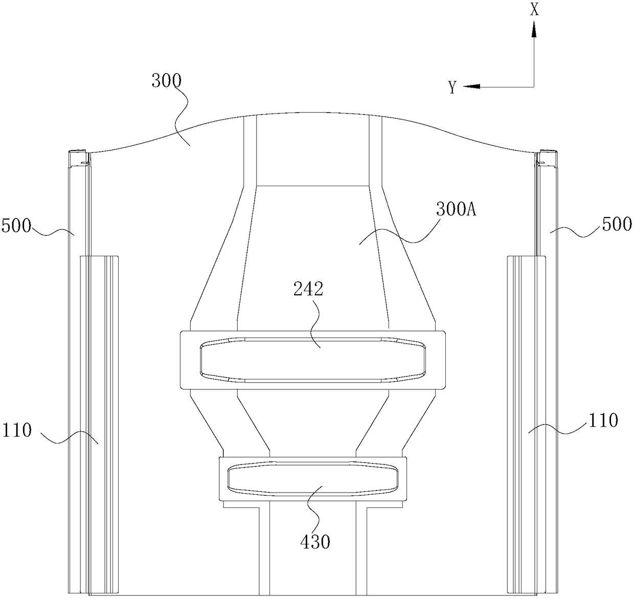 Body structure and vehicle