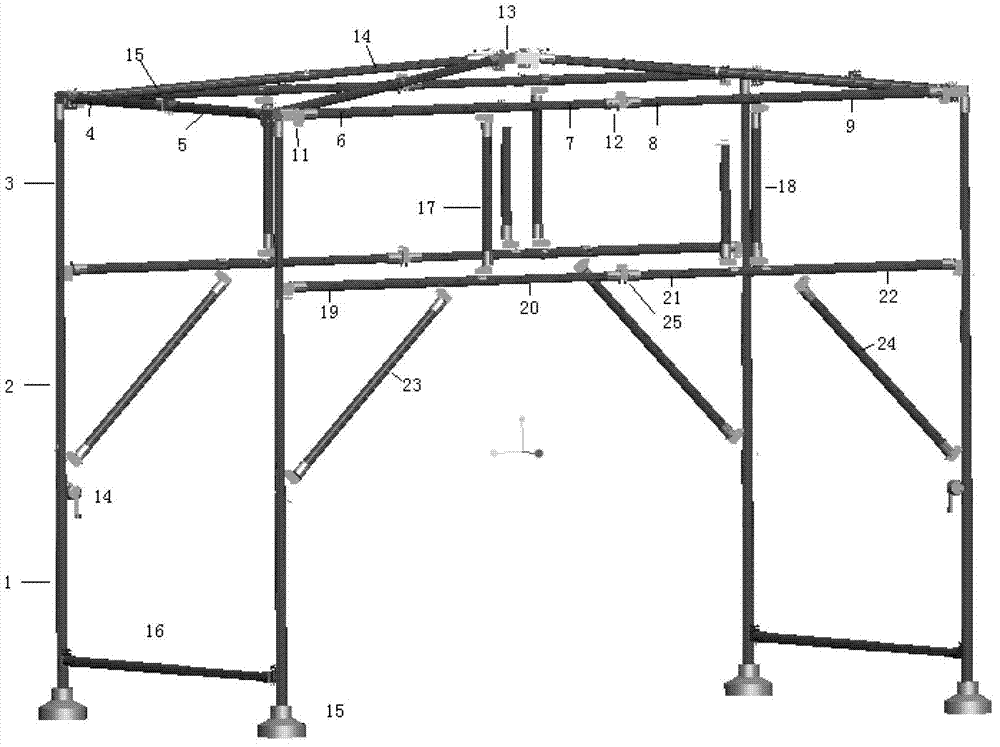 Movable overhauling house for outdoor electric equipment