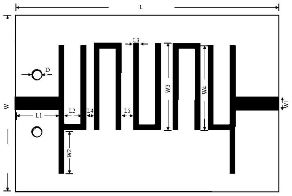 Hairpin type band-pass filter