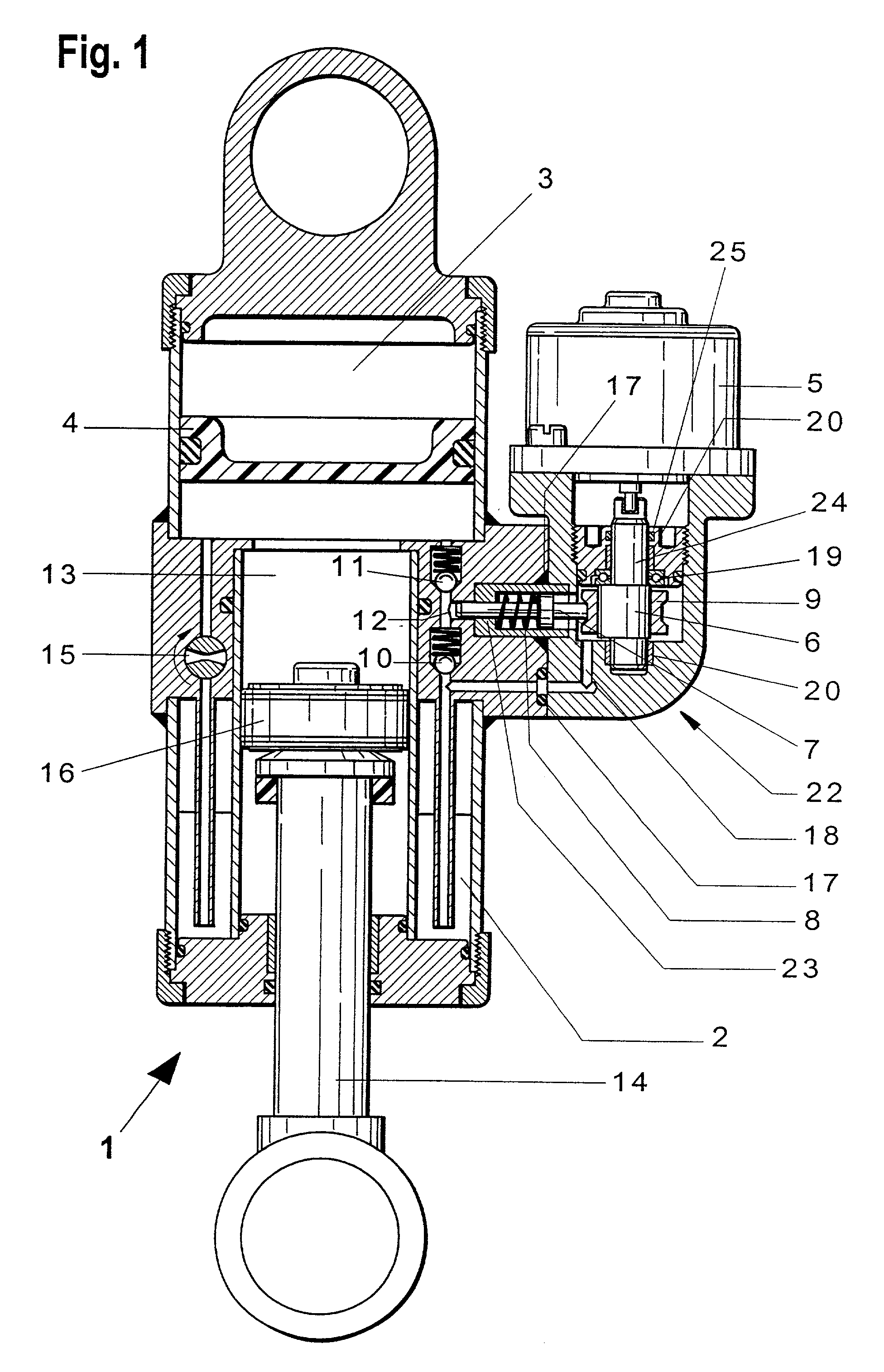 Suspension system for motor vehicles