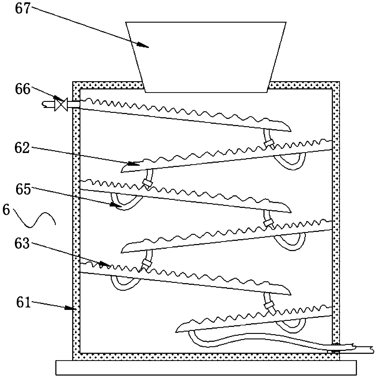 Environment-friendly waste heat recovery device of boiler pressure vessel and working method of environment-friendly waste heat recovery device