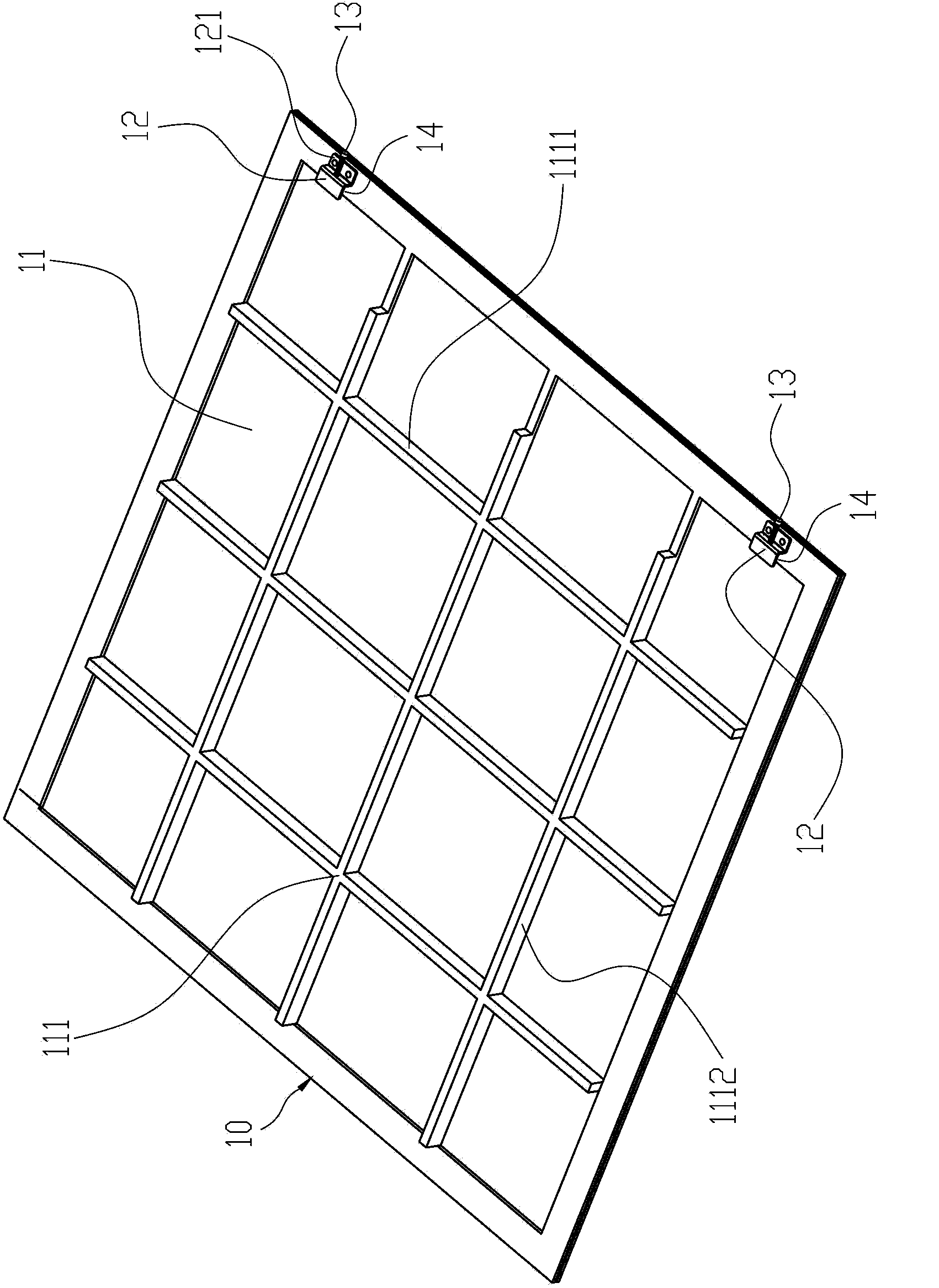 Dry-hanging wall slab structure