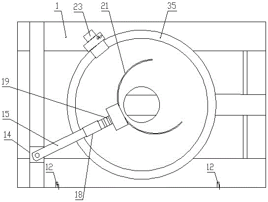 Granary fumigation pesticide feeding working robot and pesticide feeding method thereof