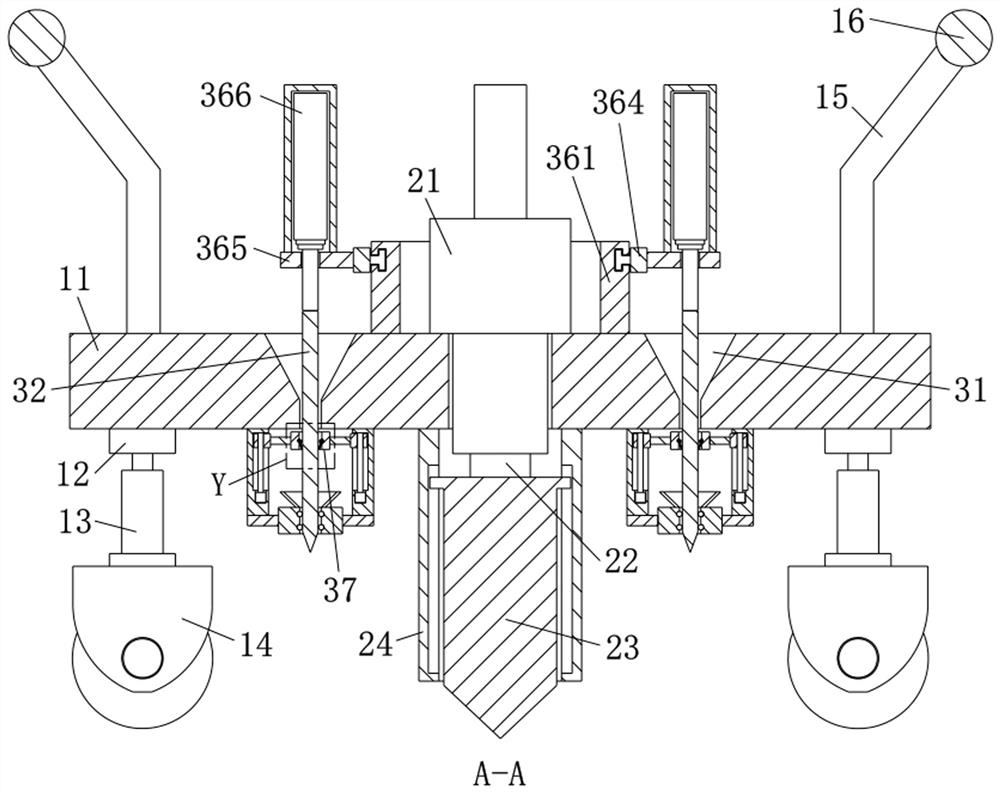 Geological exploration instrument with position fixed point marking function