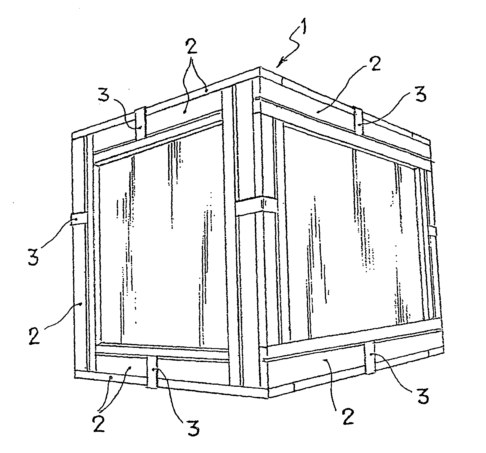 Mountable, demountable and reuseable box