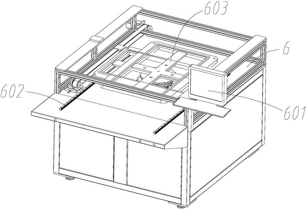 Peel-off type automatic adhesive tape pasting device