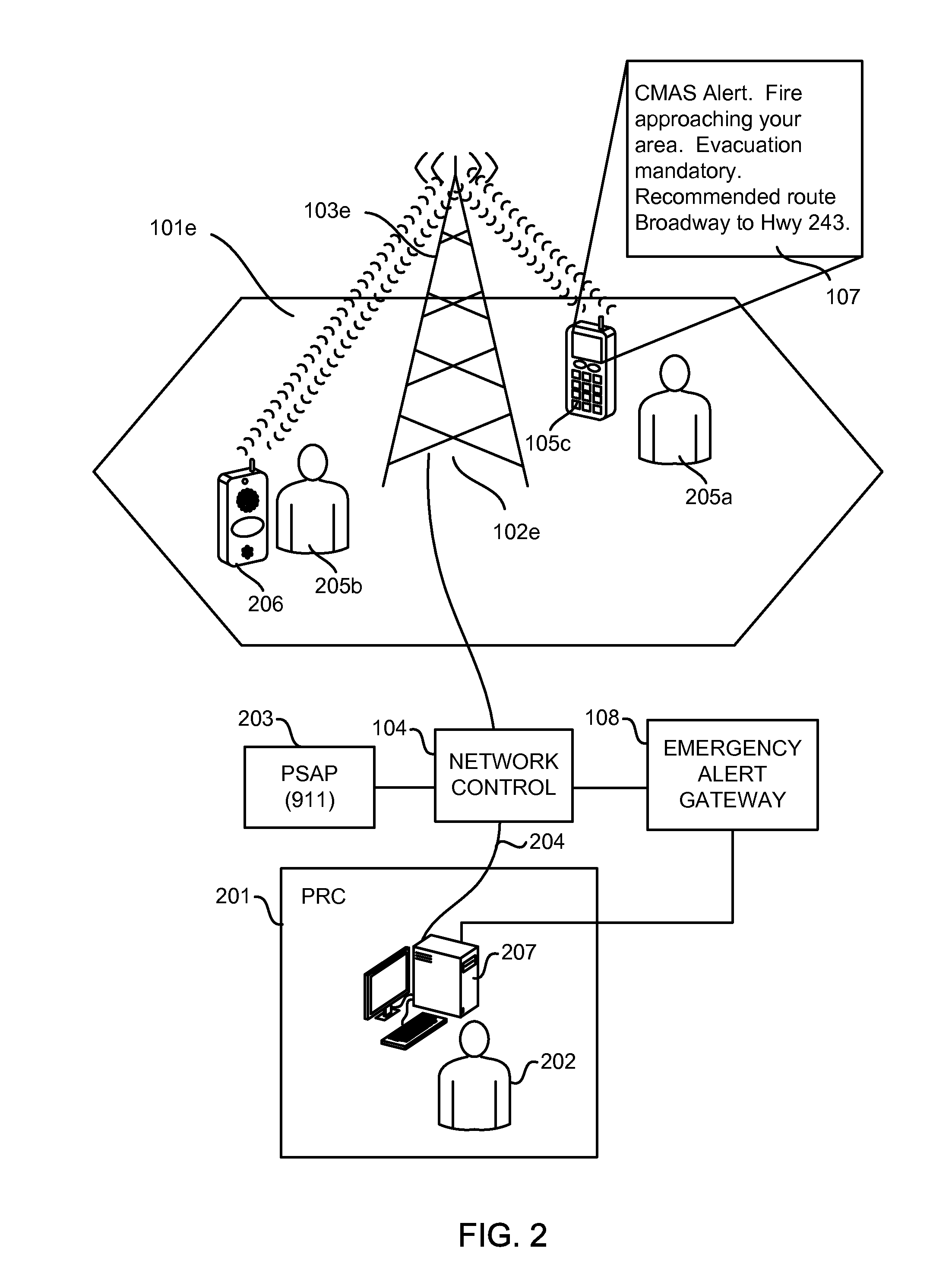 Emergency mobile notification handling