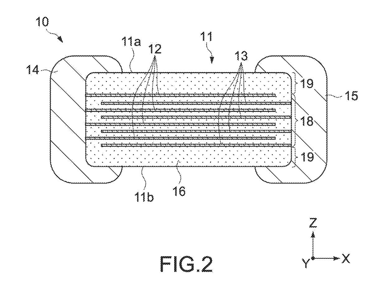 Method of Producing Multi-Layer Ceramic Electronic Component and Multi-Layer Ceramic Electronic Component