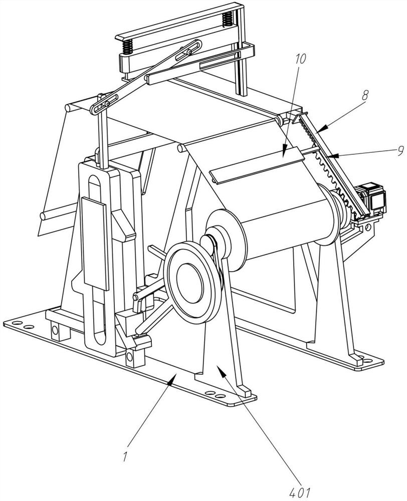 Friction silk-removing and decolorizing test equipment for textile fabric