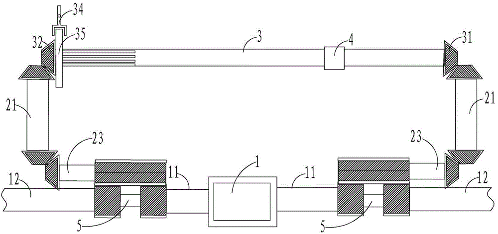 Differential stop device for vehicle