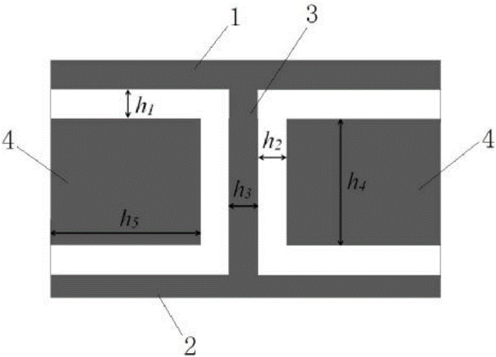 Ultra-wideband limiting filter based on left-handed material