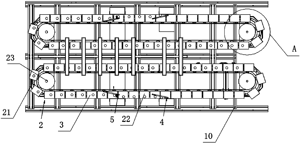 Spray printing method and device for color patterns on workpieces