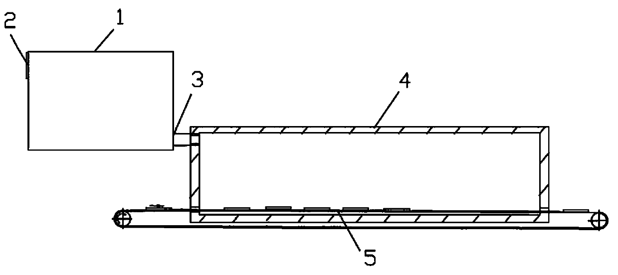 Treatment method of combined surface of organic glass product with inside three-dimensional object