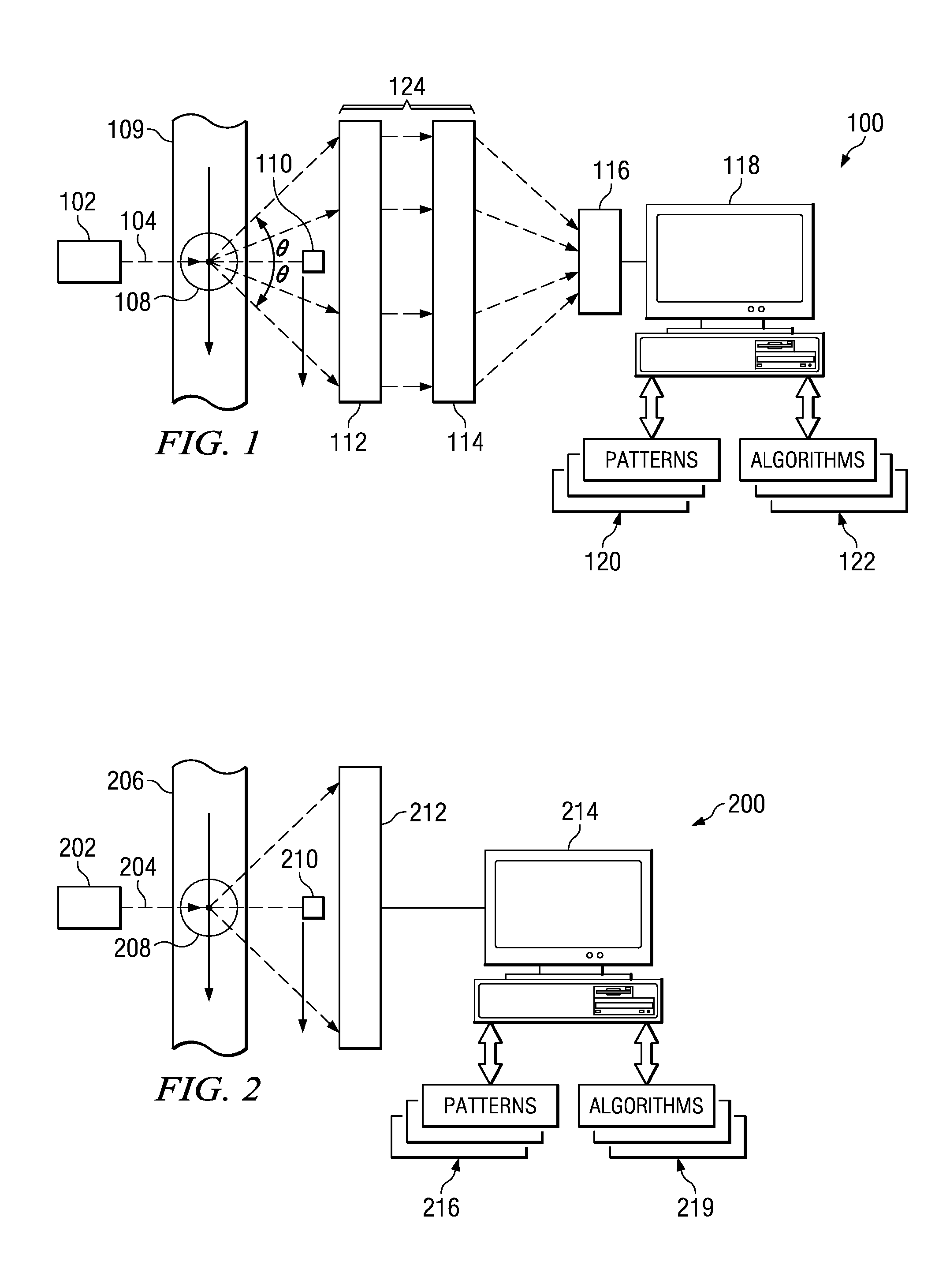 Systems and methods for detecting normal levels of bacteria in water using a multiple angle light scattering (MALS) instrument