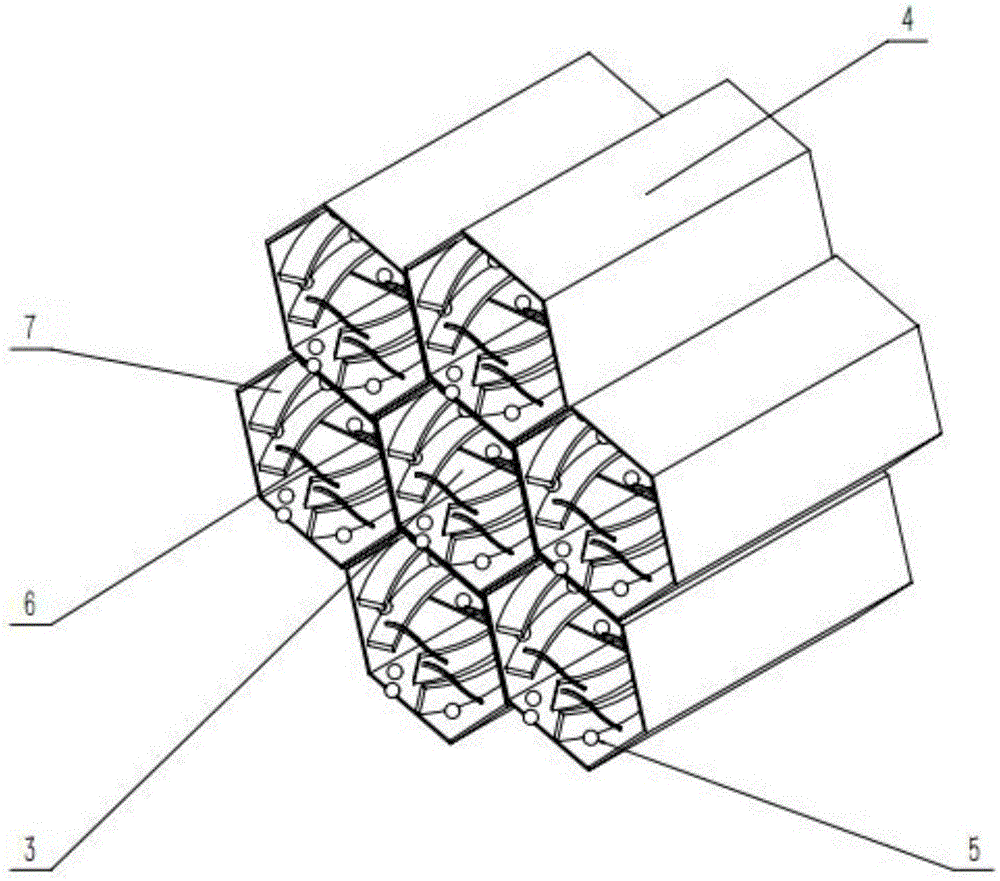 Cellular cavity-stage integrated fuel cell electrode and preparation method thereof