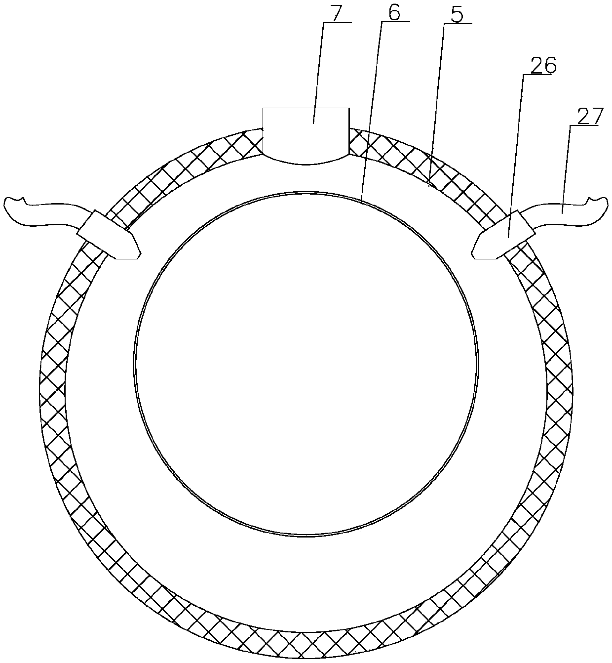 Environment-friendly waste incineration device