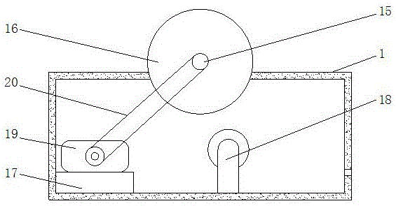 Cable take-up device