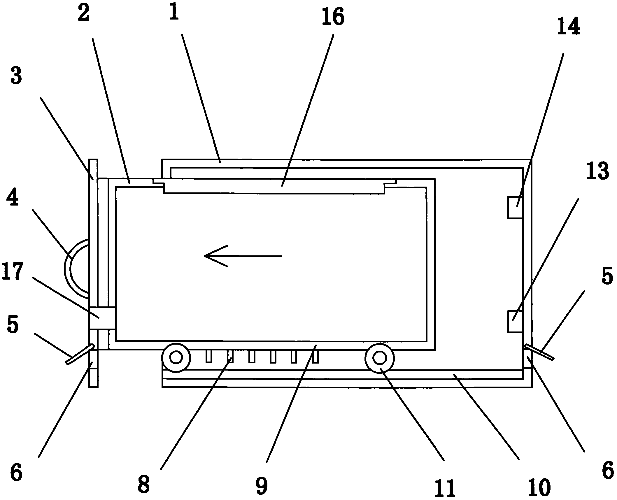 Twin-box multifunctional vehicular battery box