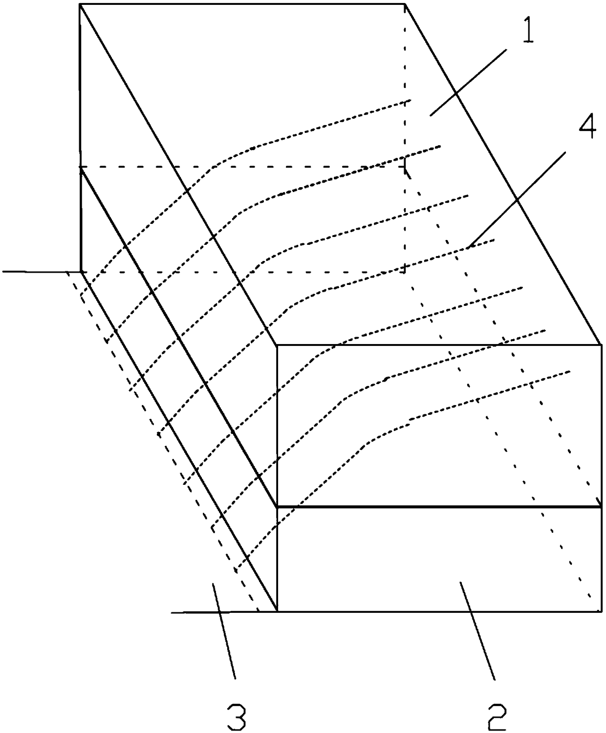 Method for eliminating outburst in advance for hard roof of coal mine in full face roadway