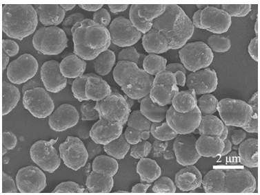 Preparation method of vaterite-containing hydrogel scaffold material