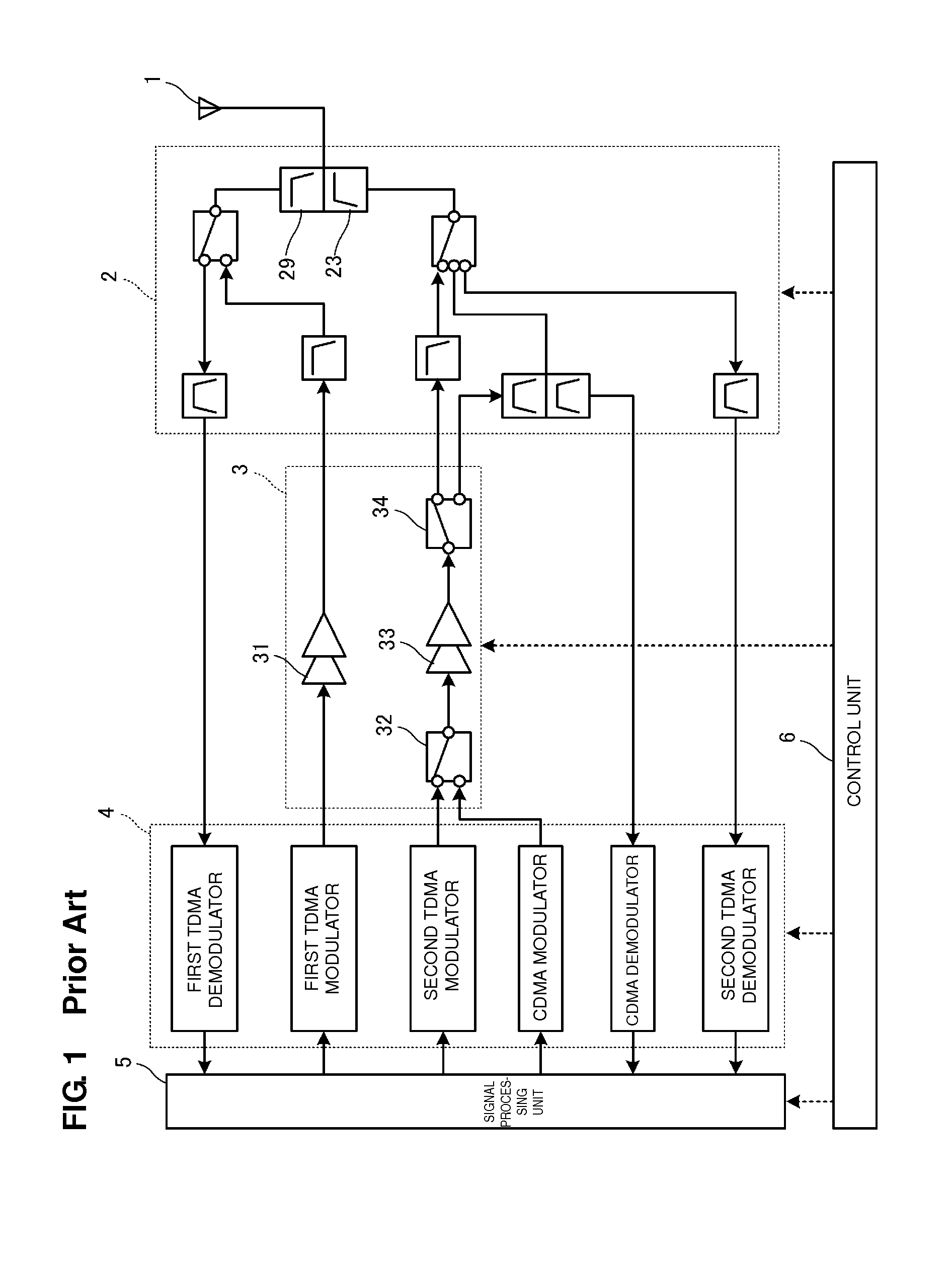 Wireless communication high-frequency circuit and wireless communication apparatus