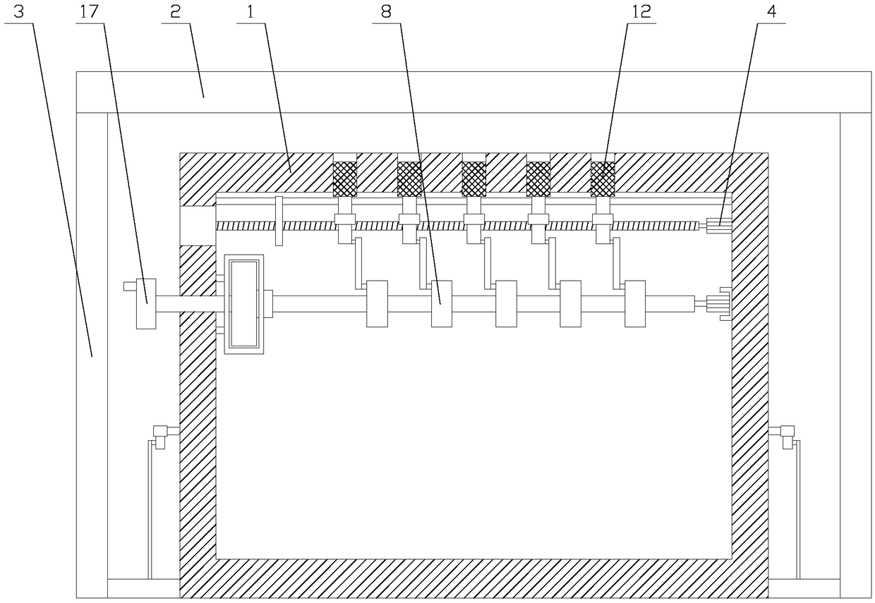 Router with good heat dissipation effect and dust removal function