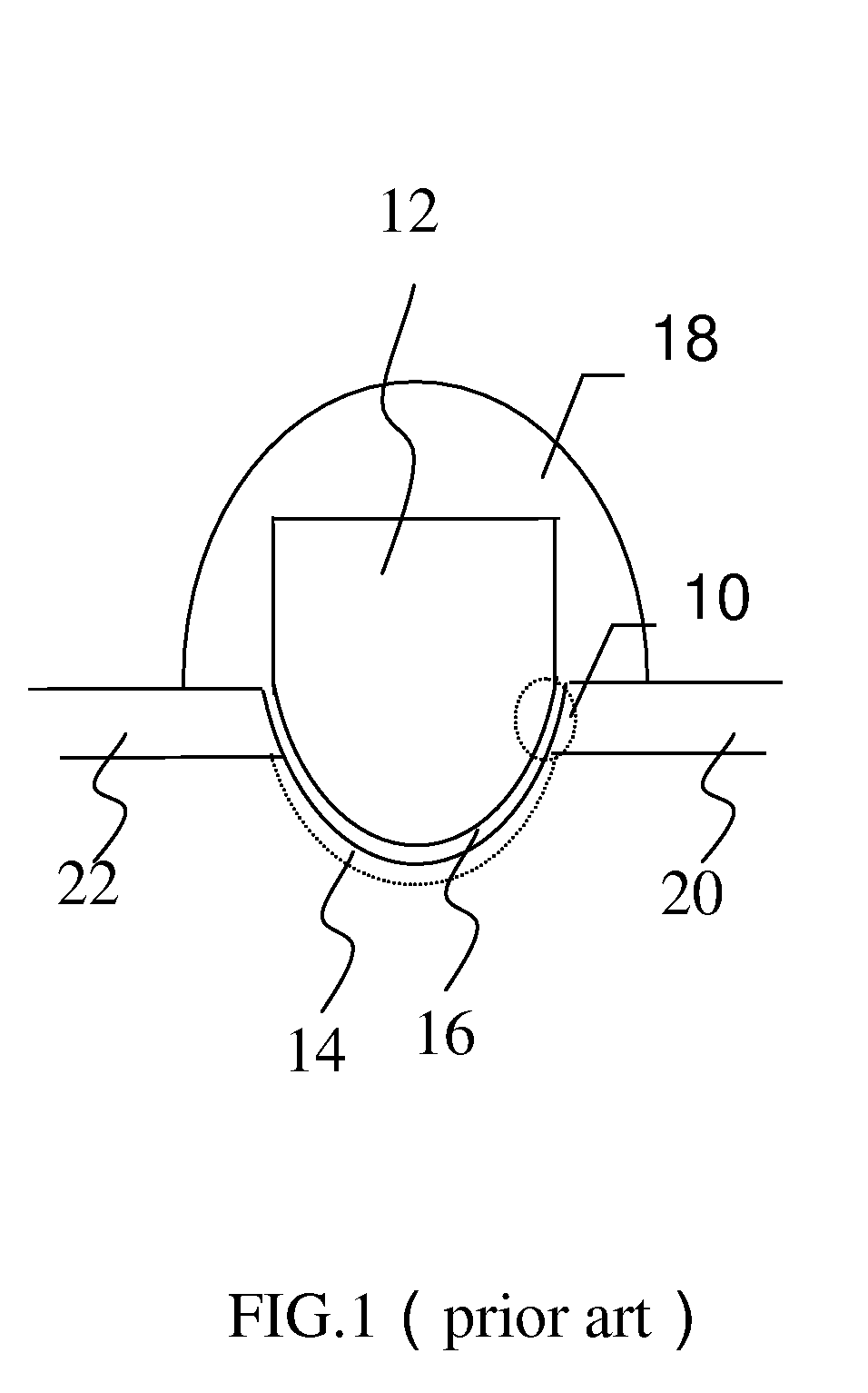 Semiconductor Device with Recessed Trench and Method of Fabricating the Same