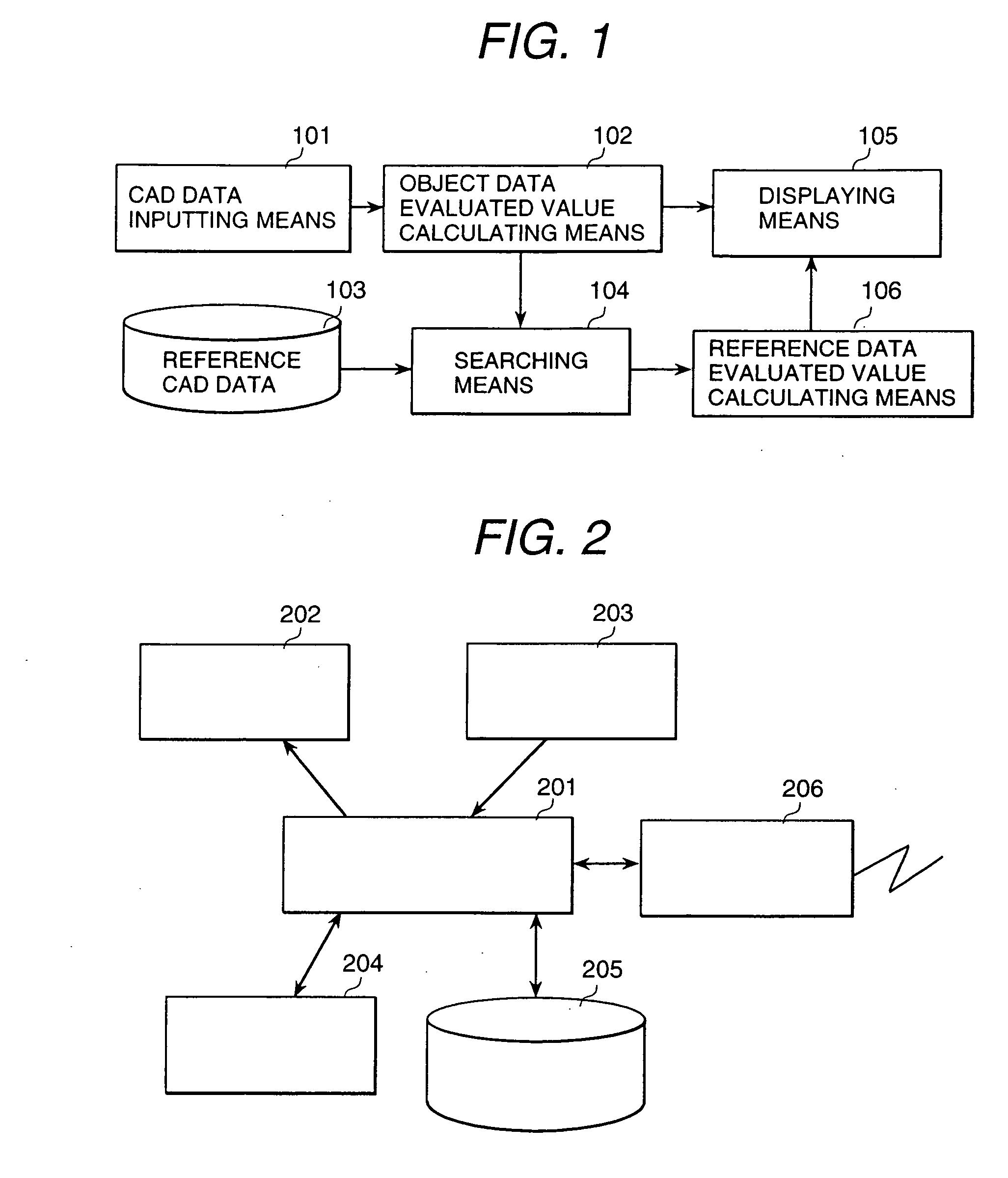 CAD data evaluation method and evaluation apparatus