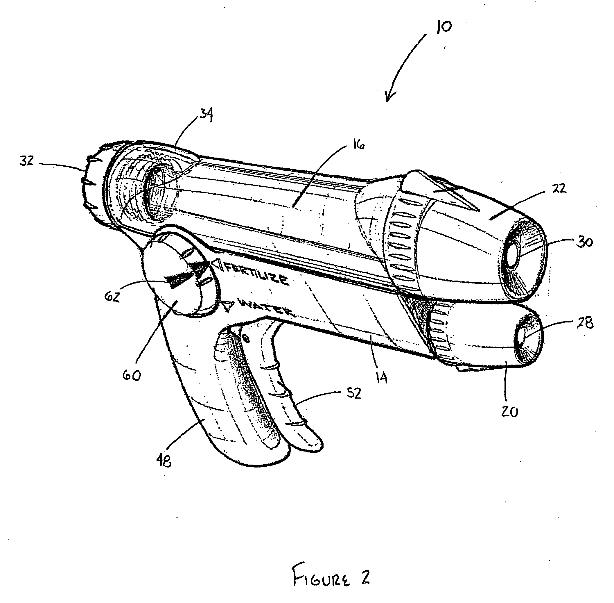 Dual nozzle sprayer