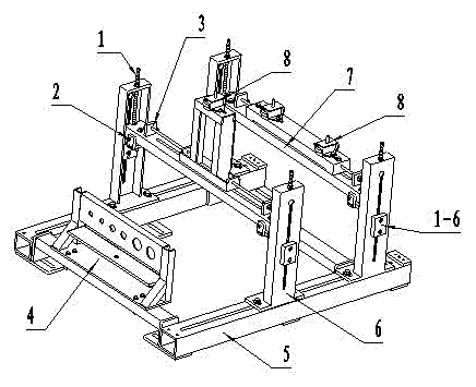 Quick centering device for engine pedestal test