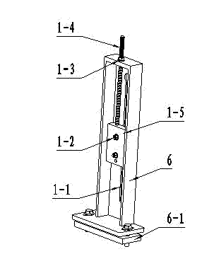 Quick centering device for engine pedestal test