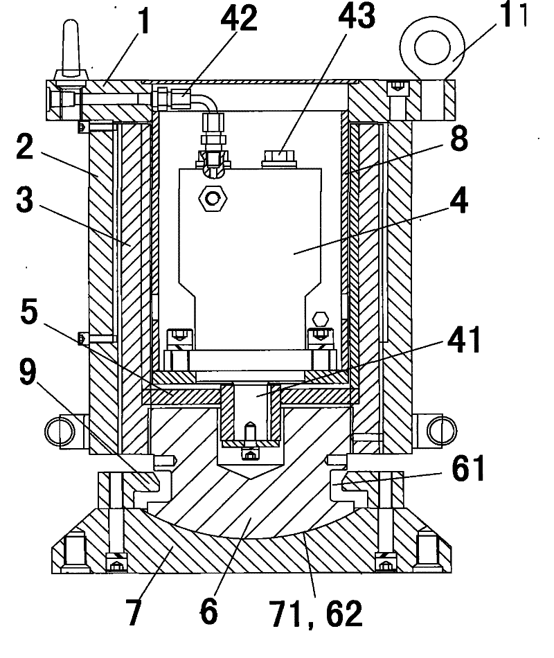 Gapless hydraulic driving following support system