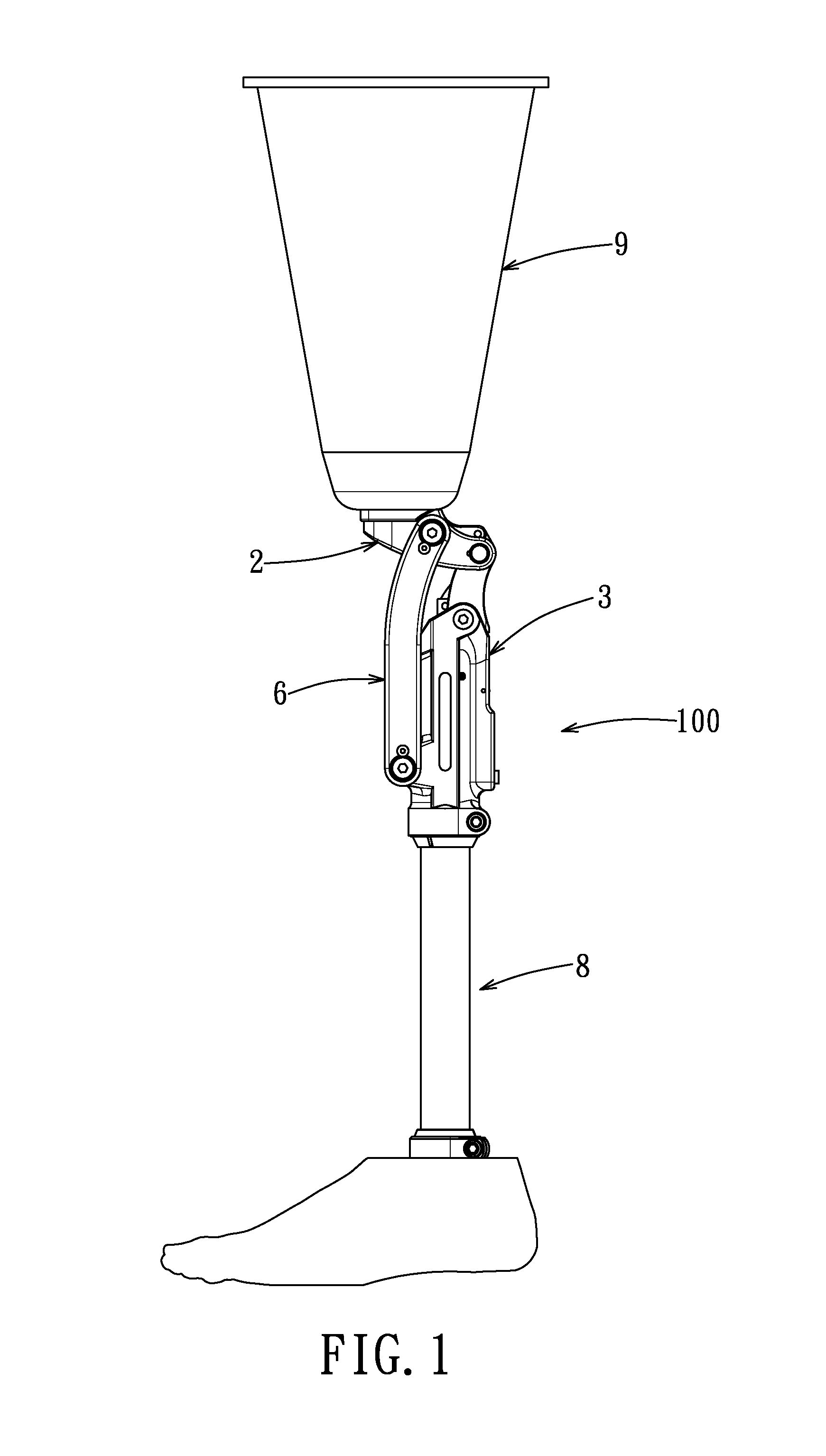 Knee joint prosthesis