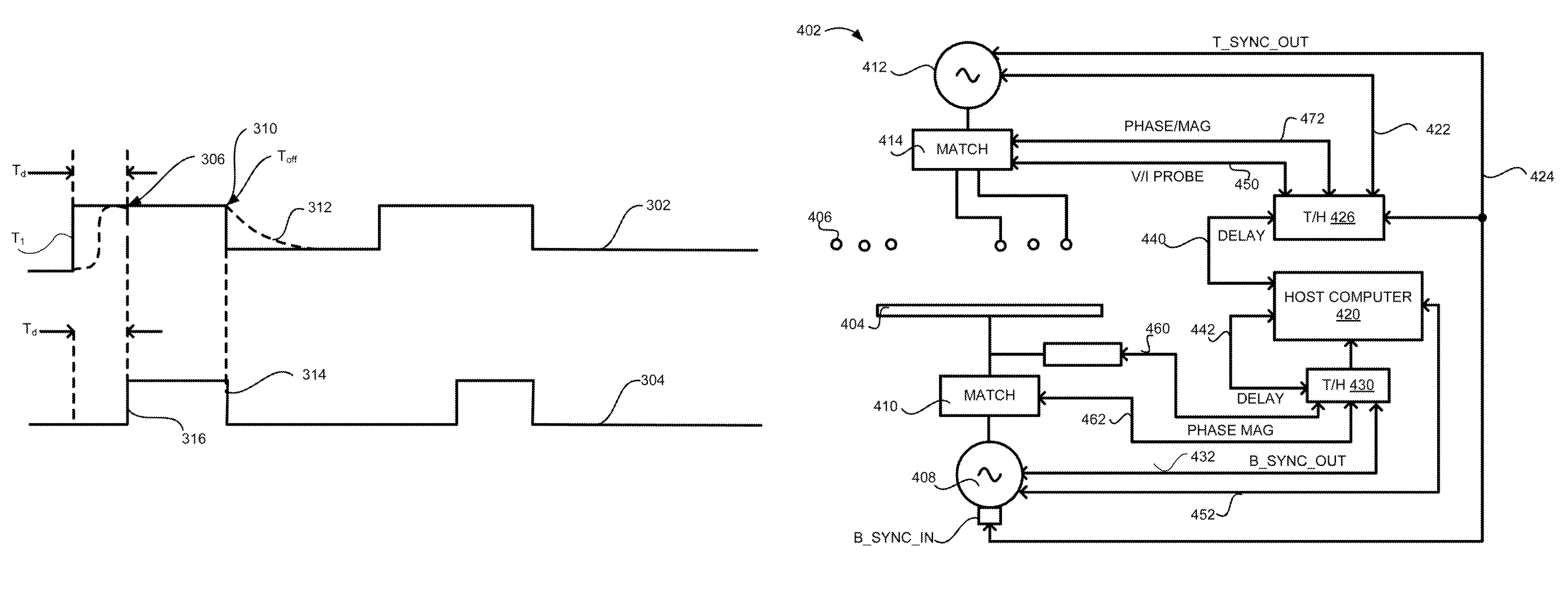 Synchronized and shortened master-slave RF pulsing in a plasma processing chamber