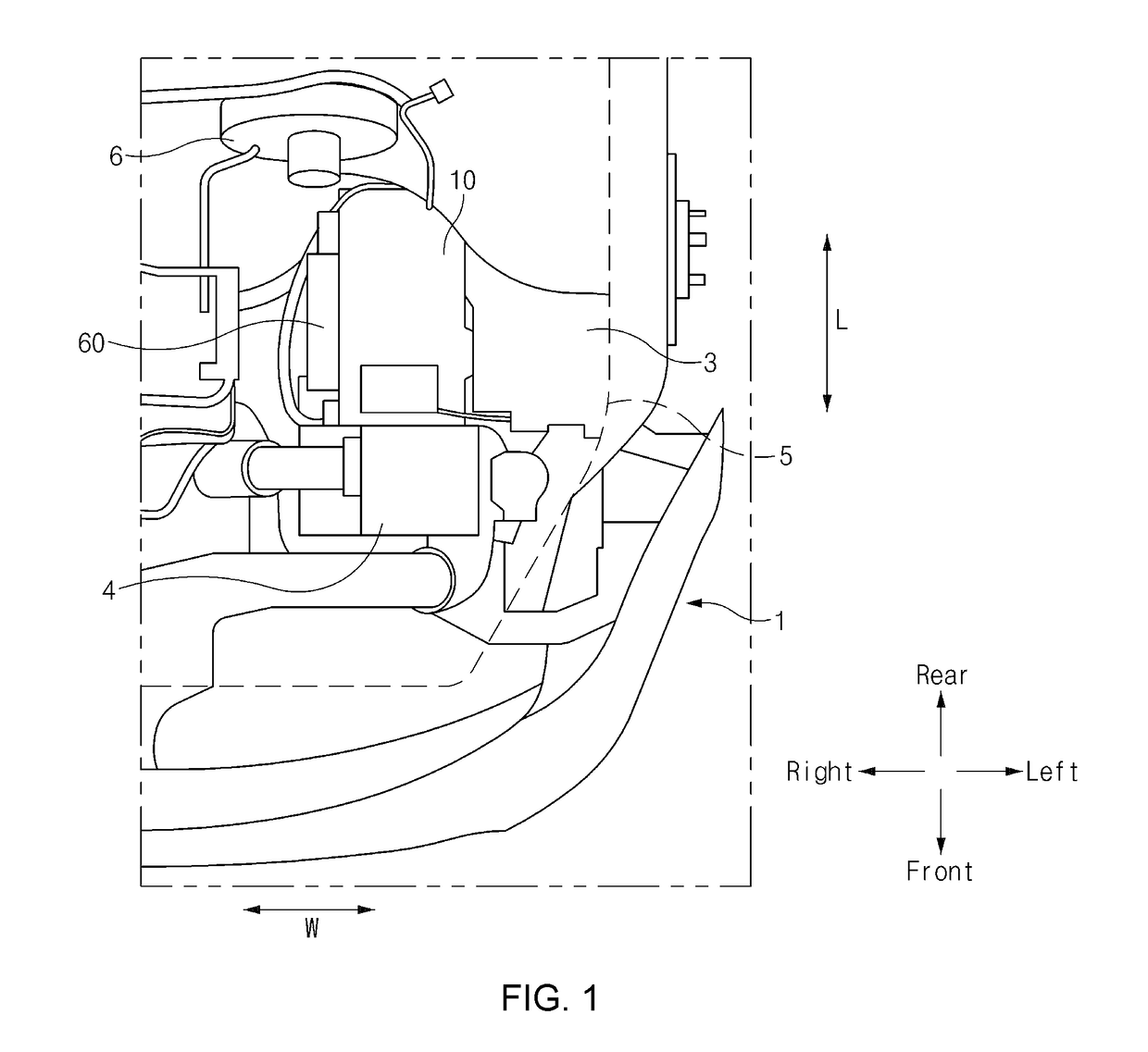 Automotive battery mounting structure