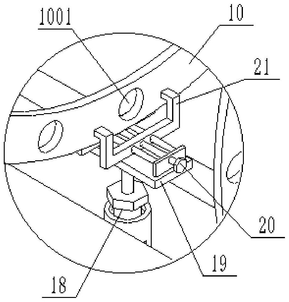 Bridge pier reinforcement cage winding device